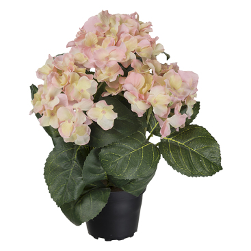 Hortensia Ljusrosa Konstgjord Blomma