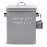 Tvättmedelsburk Laundry Powder Grå