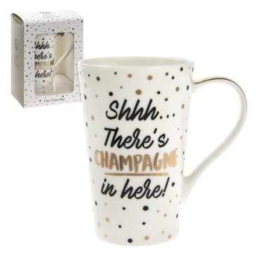 Champagne Mugg Shhh Theres Champagne In Here