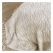 Pläd Natur Vit/beige