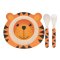 Tallrik/matset/barnservis Bambu Tiger