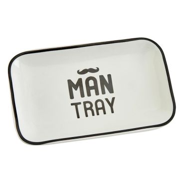 Man Tray Förvaringsfat Smyckeshållare Man