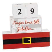 Julkalender/kalender Trä Jul