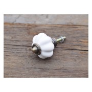 Knopp Handtag Vit