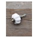 Knopp Handtag Vit