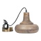 Taklampa Lampa Ester - Antik Trä Ø23x21cm