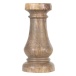 Ljusstake Träljusstake Kronljus Antik Trä 19 Cm