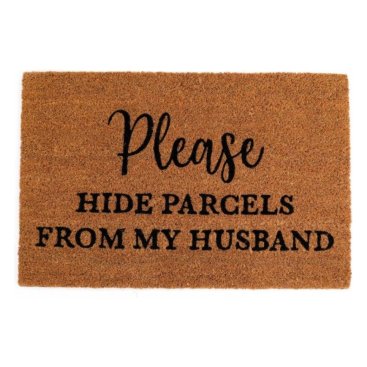 Dörrmatta - Please Hide Parcels From My Husband