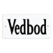Skylt Emaljskylt Vedbod
